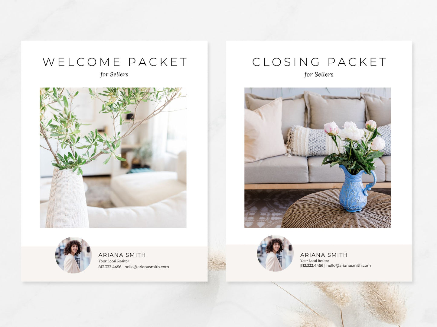 Welcome & Closing Packets for Sellers