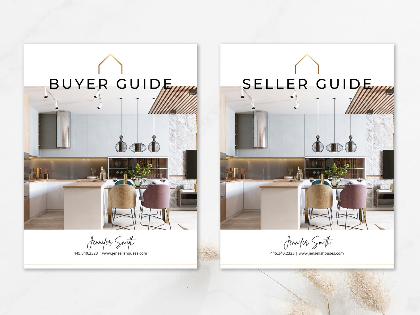Gold Minimal Buyer and Seller Guides Vol 01- Essential insights for a successful real estate journey.