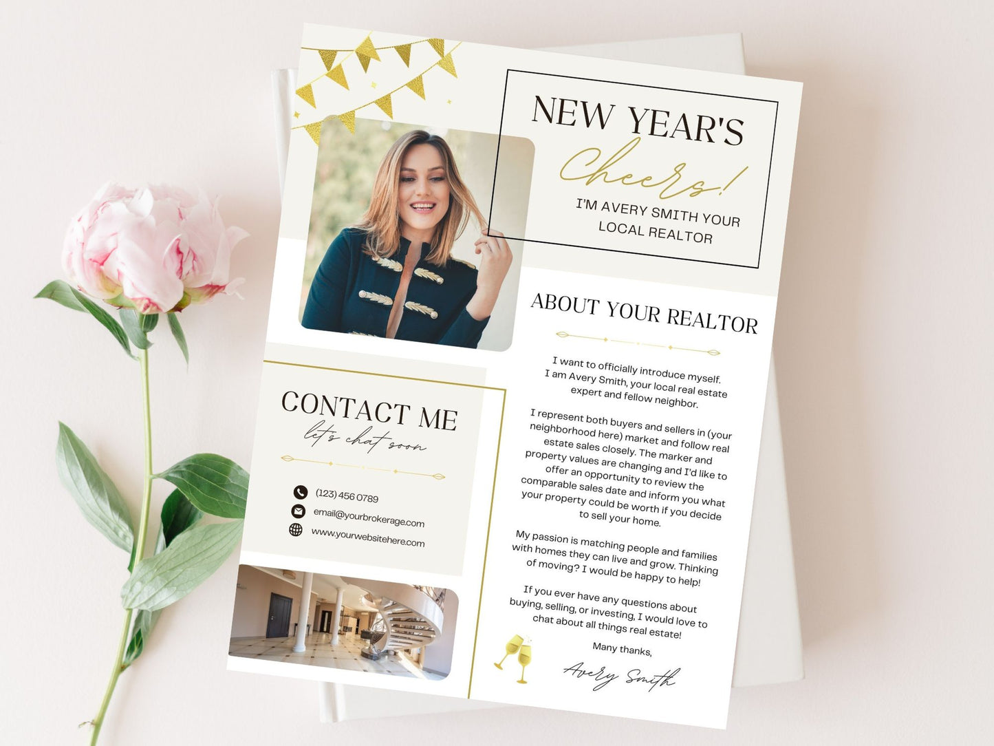 Real Estate New Year Agent Introduction Letter: Creating Personal Connections with Clients and Prospects as the New Year Begins