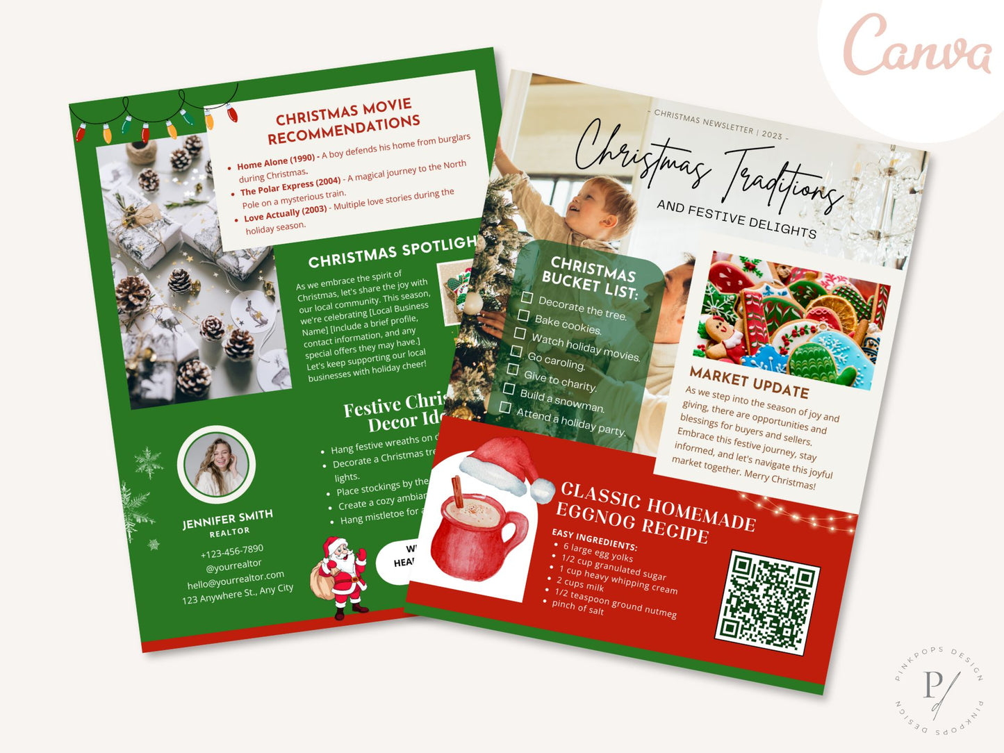 Real Estate Christmas Newsletter 2023 - Festive Client Communication for the Holiday Season