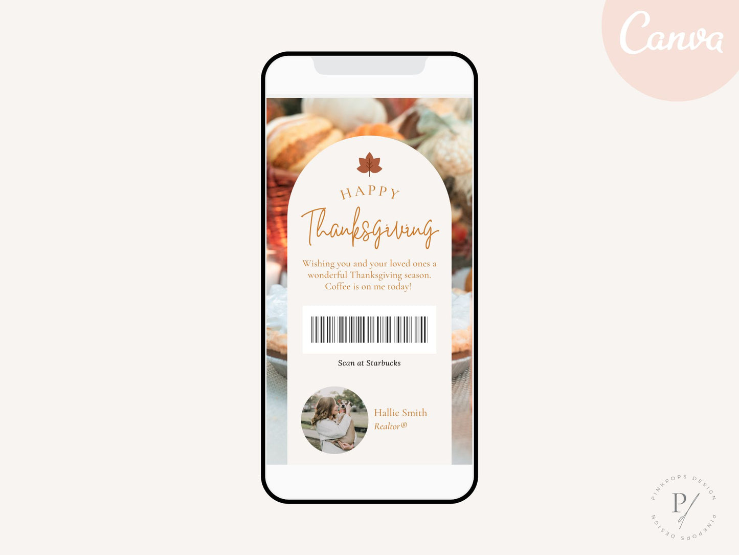 Digital Thanksgiving Gift Card