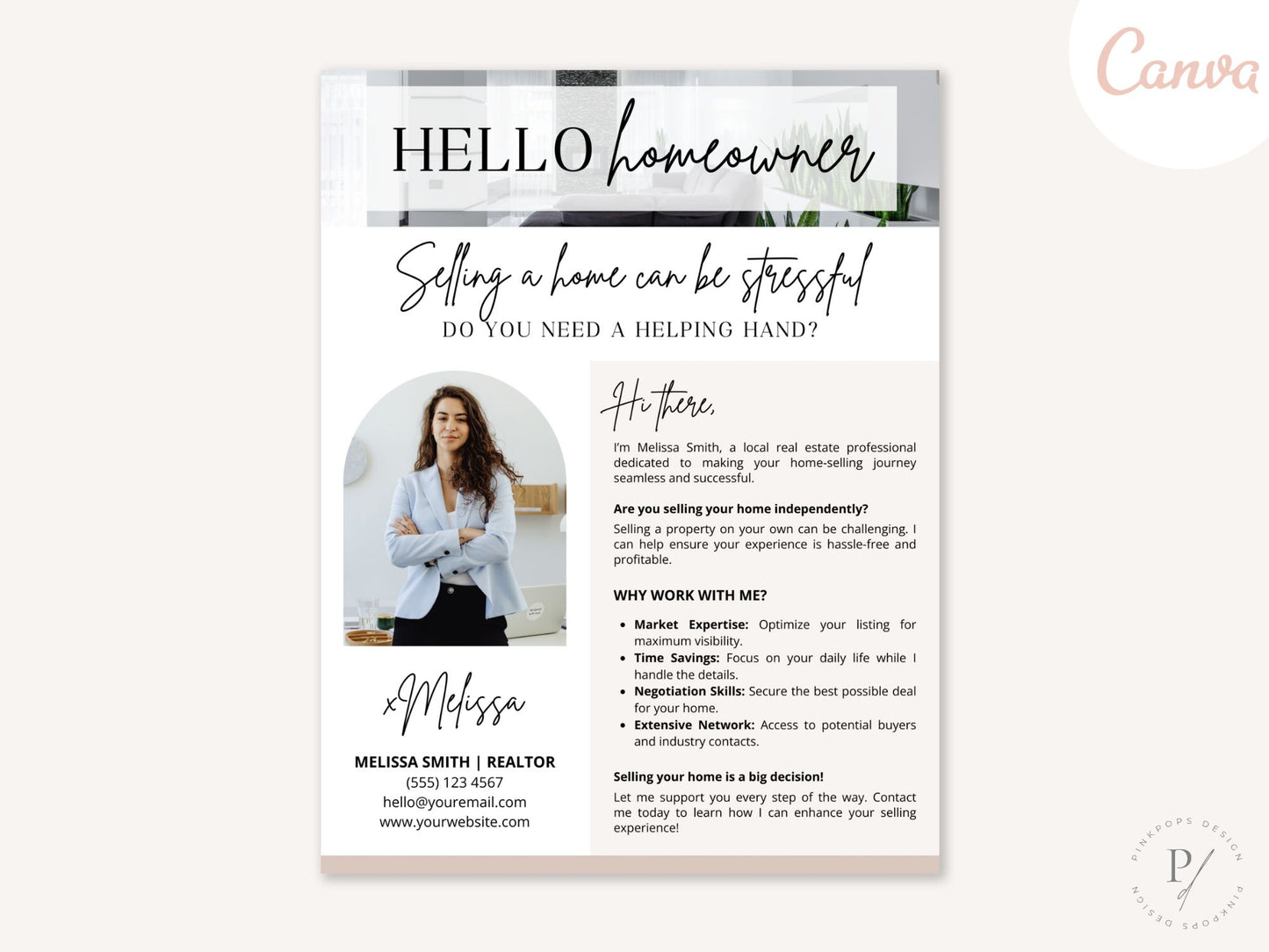 For Sale By Owner Letter template for real estate agents to engage FSBO homeowners.