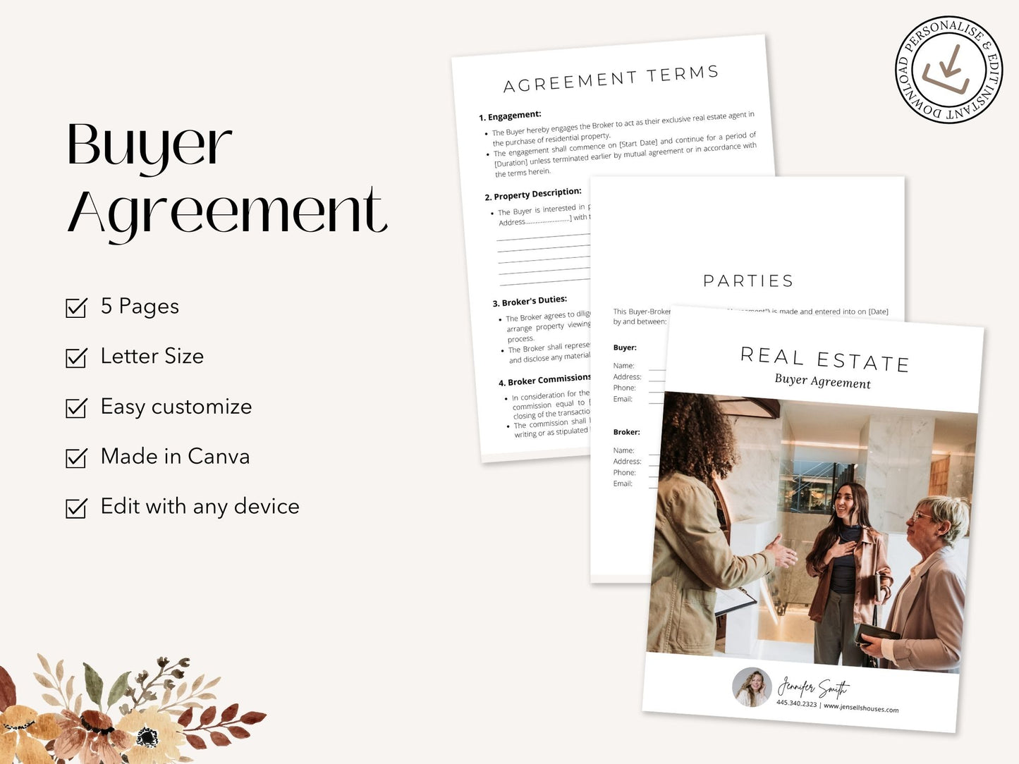Real Estate Buyer Agreement - Ensure clarity and protection in real estate transactions.