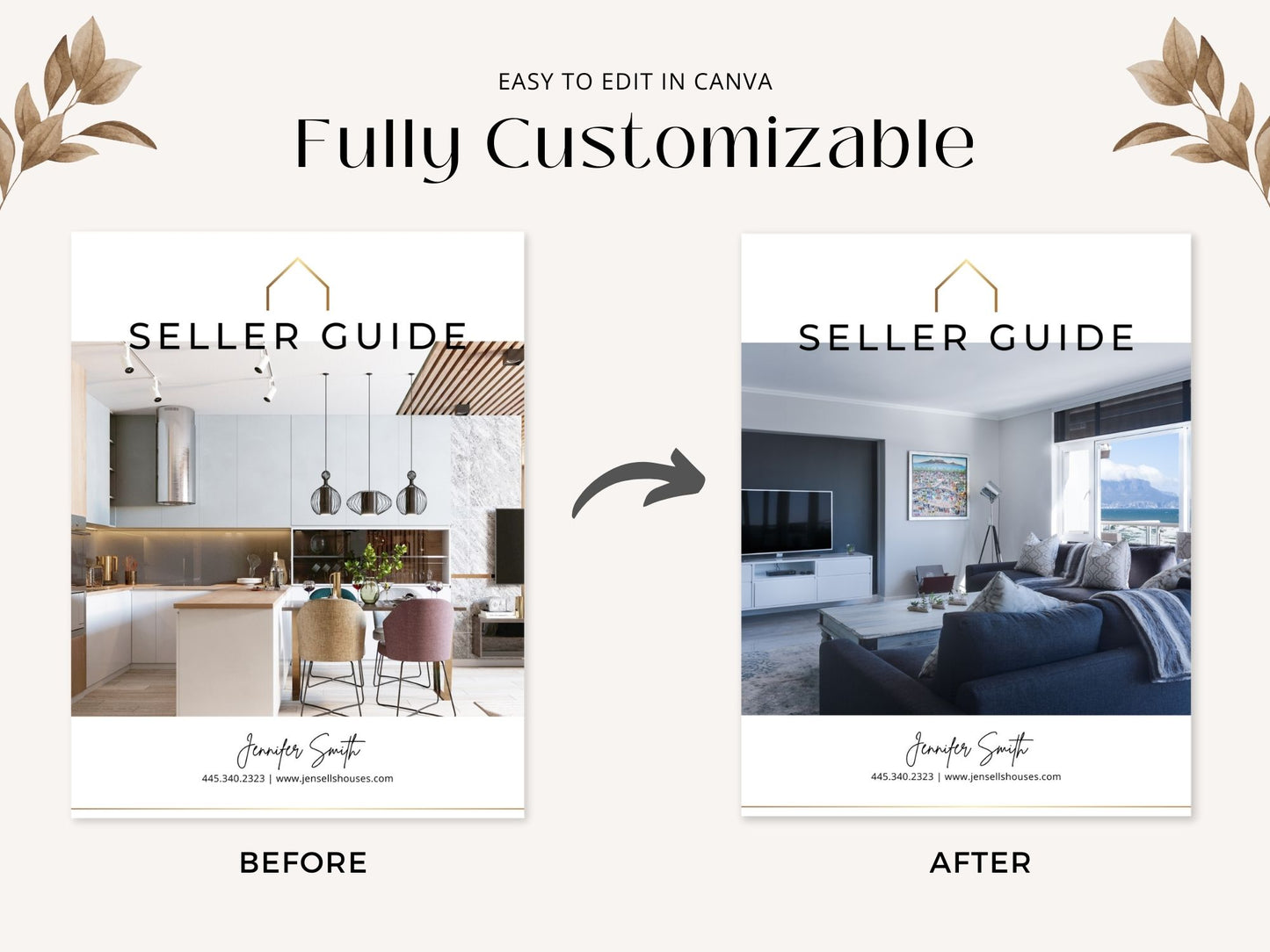 Gold Minimal Buyer and Seller Guides Vol 01- Essential insights for a successful real estate journey.
