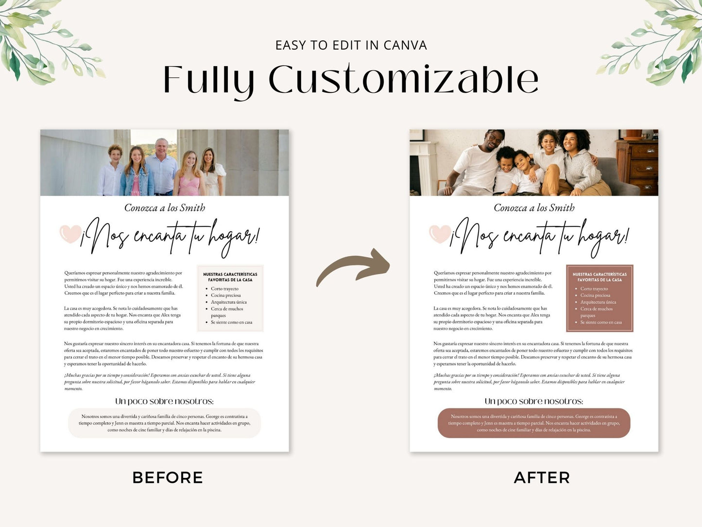 Spanish Home Offer Letter Vol 01 - Make a lasting impression when presenting a purchase offer in Spanish.