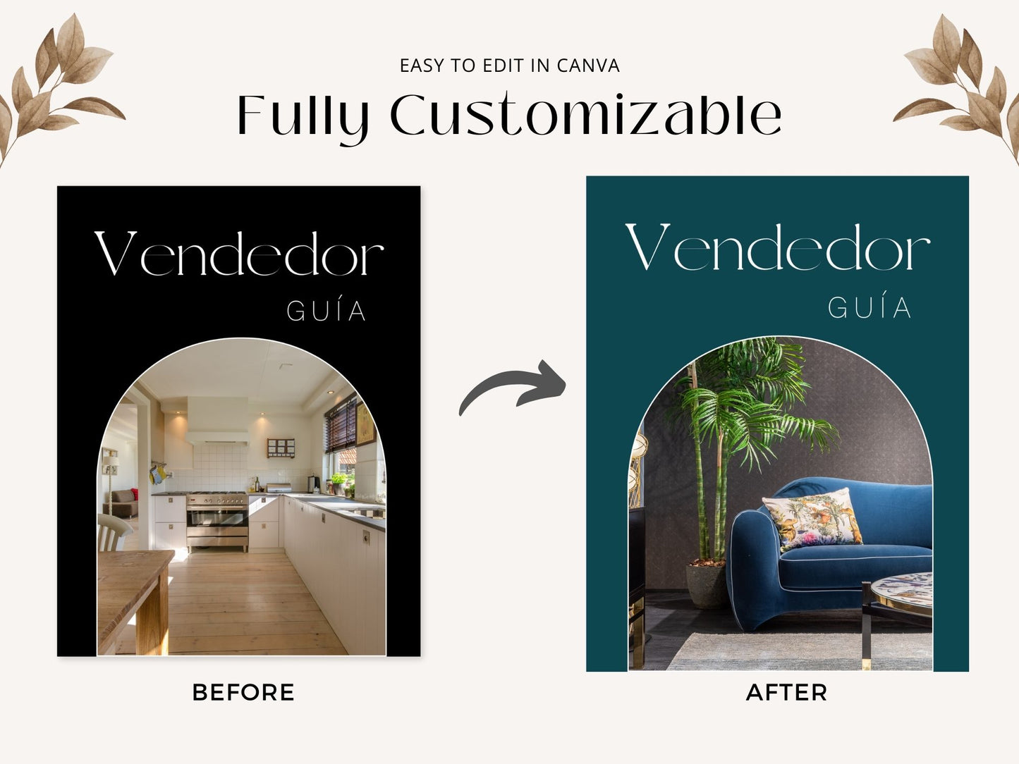 Spanish Black Buyer and Seller Guides Vol 01- Sleek guides for Spanish-speaking real estate clients.