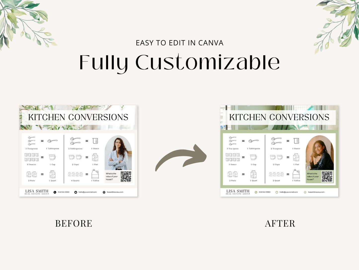 Kitchen Conversions Magnet Template Vol 01