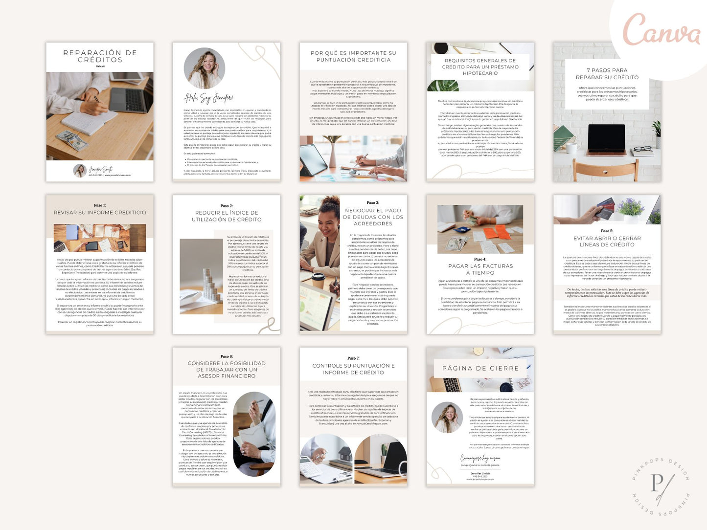 Spanish Real Estate Guide Bundle - Comprehensive guides in Spanish for buyers, sellers, mortgages, minimal credit repair, and minimal staging.