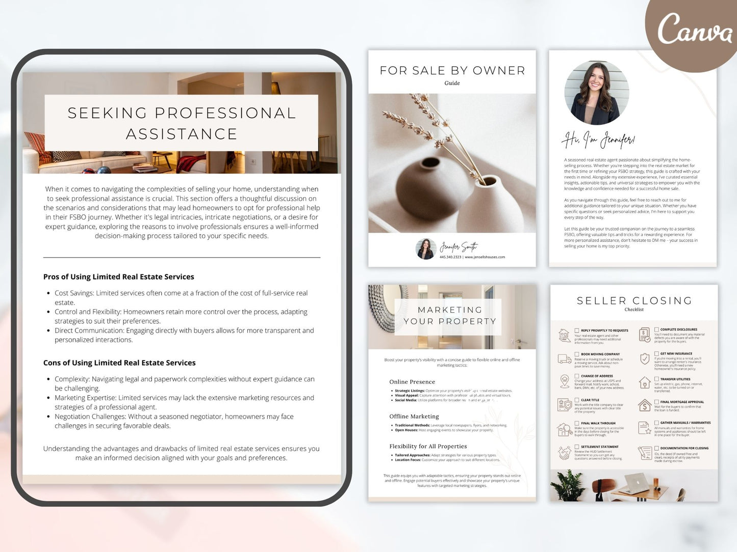 Minimal FSBO Guide - Concise and user-friendly resource for stress-free DIY home selling.