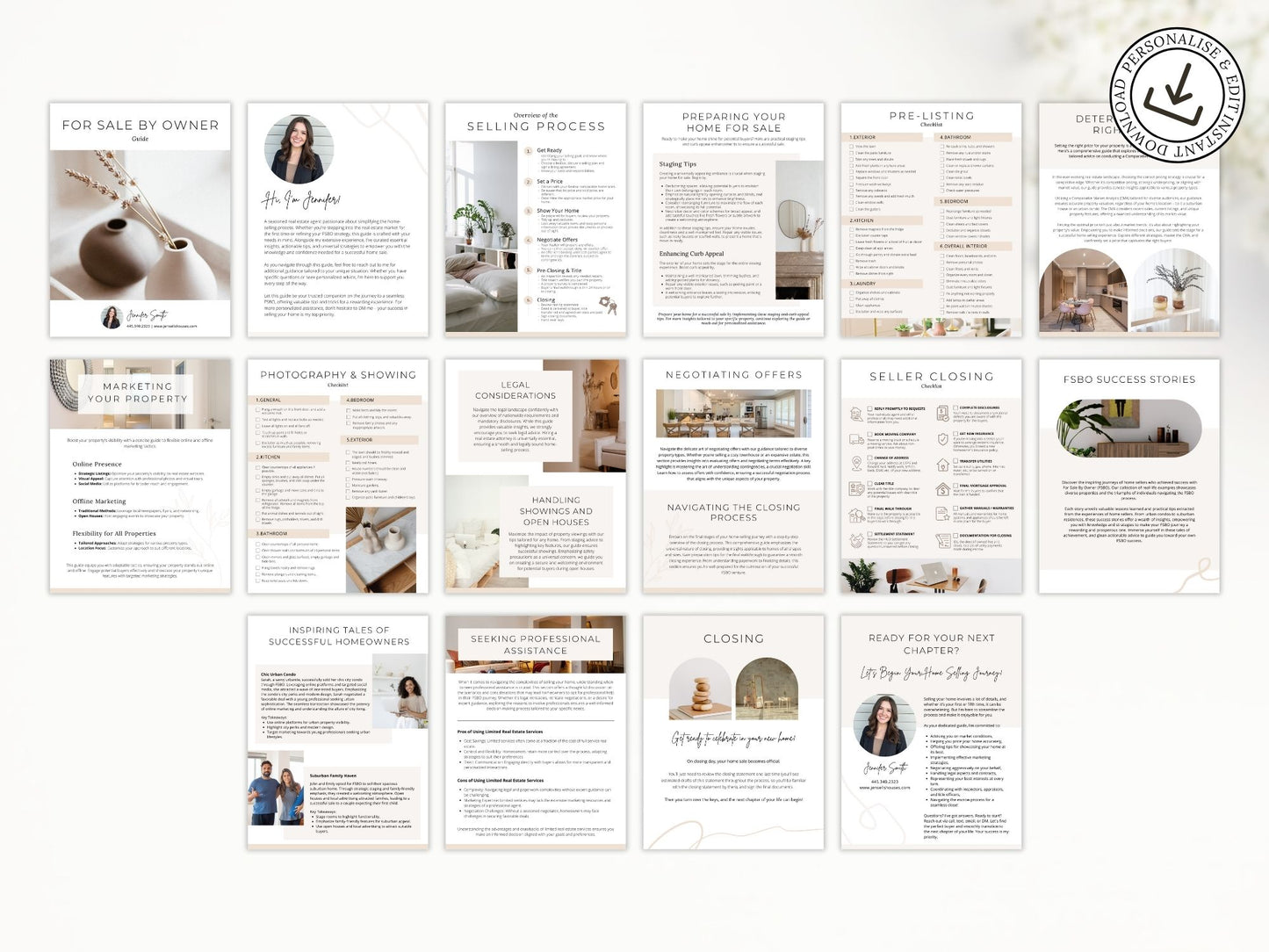 Minimal FSBO Guide - Concise and user-friendly resource for stress-free DIY home selling.