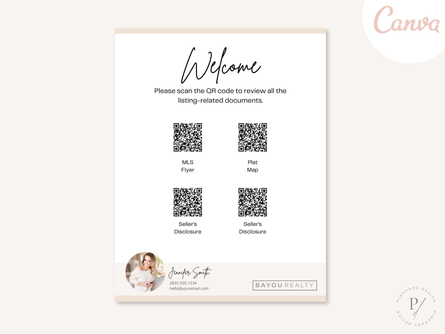 QR Code Listing Flyer - Elevate your property marketing with tech-savvy QR codes. Provide easy access to property details, enhancing the buyer's experience with innovative real estate marketing.