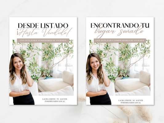 Spanish Modern Buyer and Seller Guides Vol 01- Informative guides for Spanish-speaking  clients.