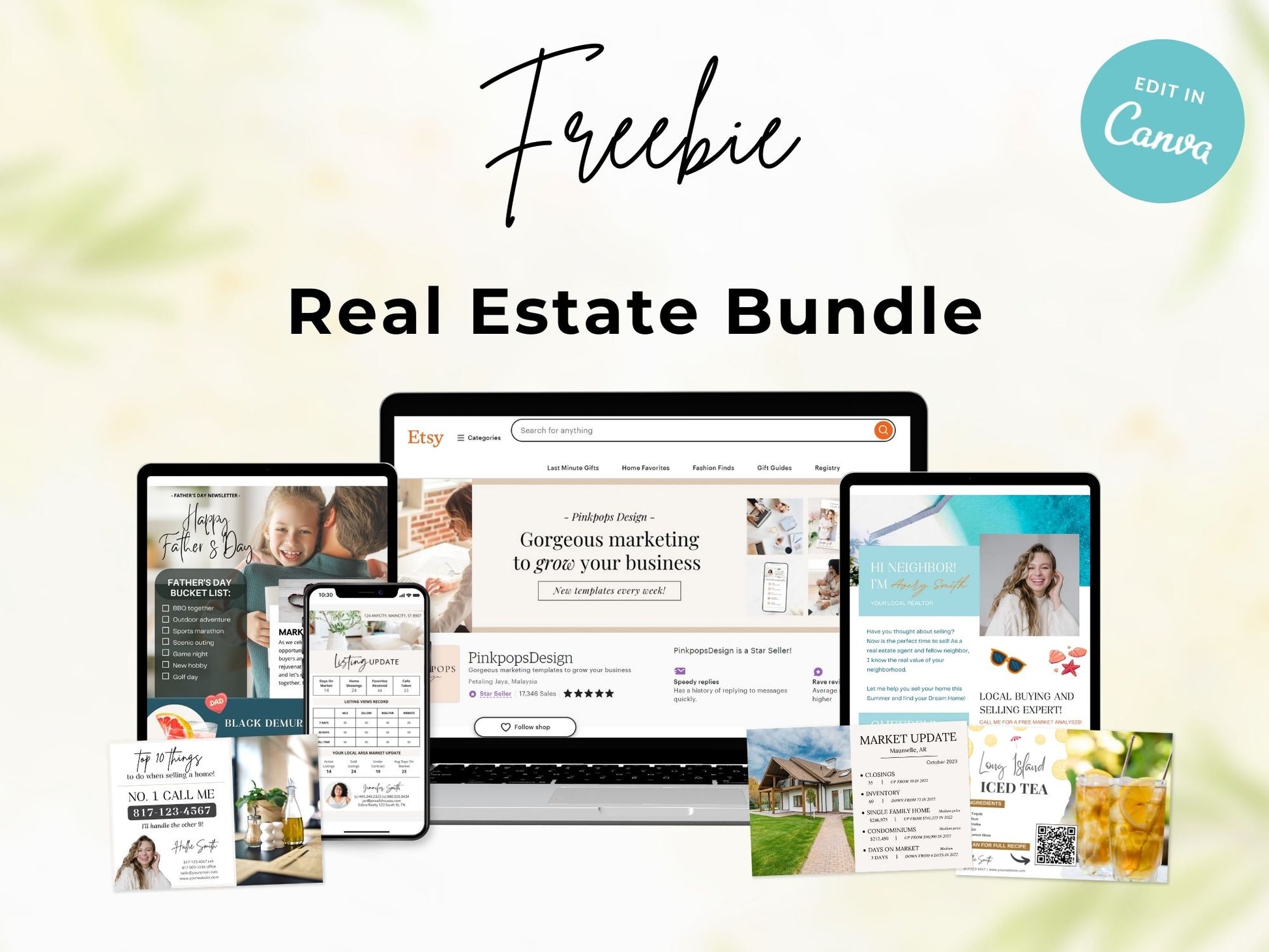 Freebie Bundle - Top-notch real estate templates available for everyone for free.