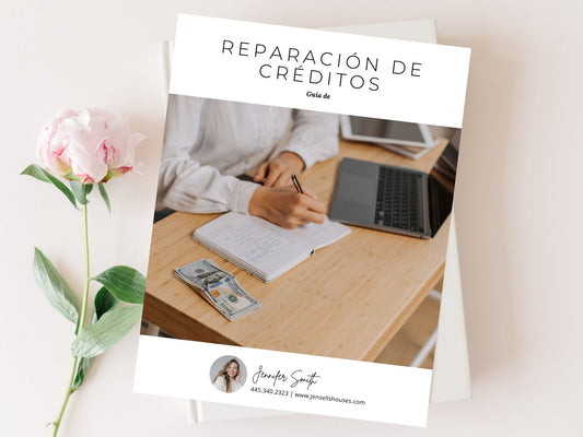 Spanish Minimal Credit Repair Guide - Financial guide in Spanish designed to improve and manage your credit history efficiently.