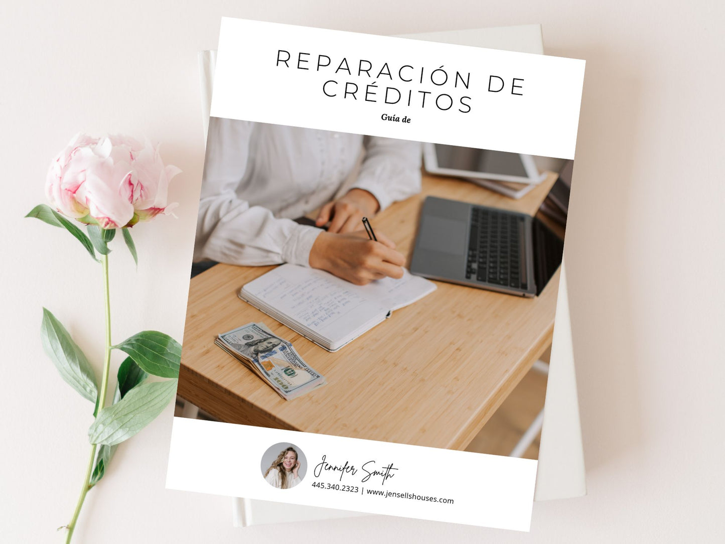 Spanish Minimal Credit Repair Guide - Financial guide in Spanish designed to improve and manage your credit history efficiently.