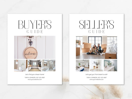 Clean Buyer and Seller Guide Bundle Vol 01- Essential insights for a smooth real estate  journey.