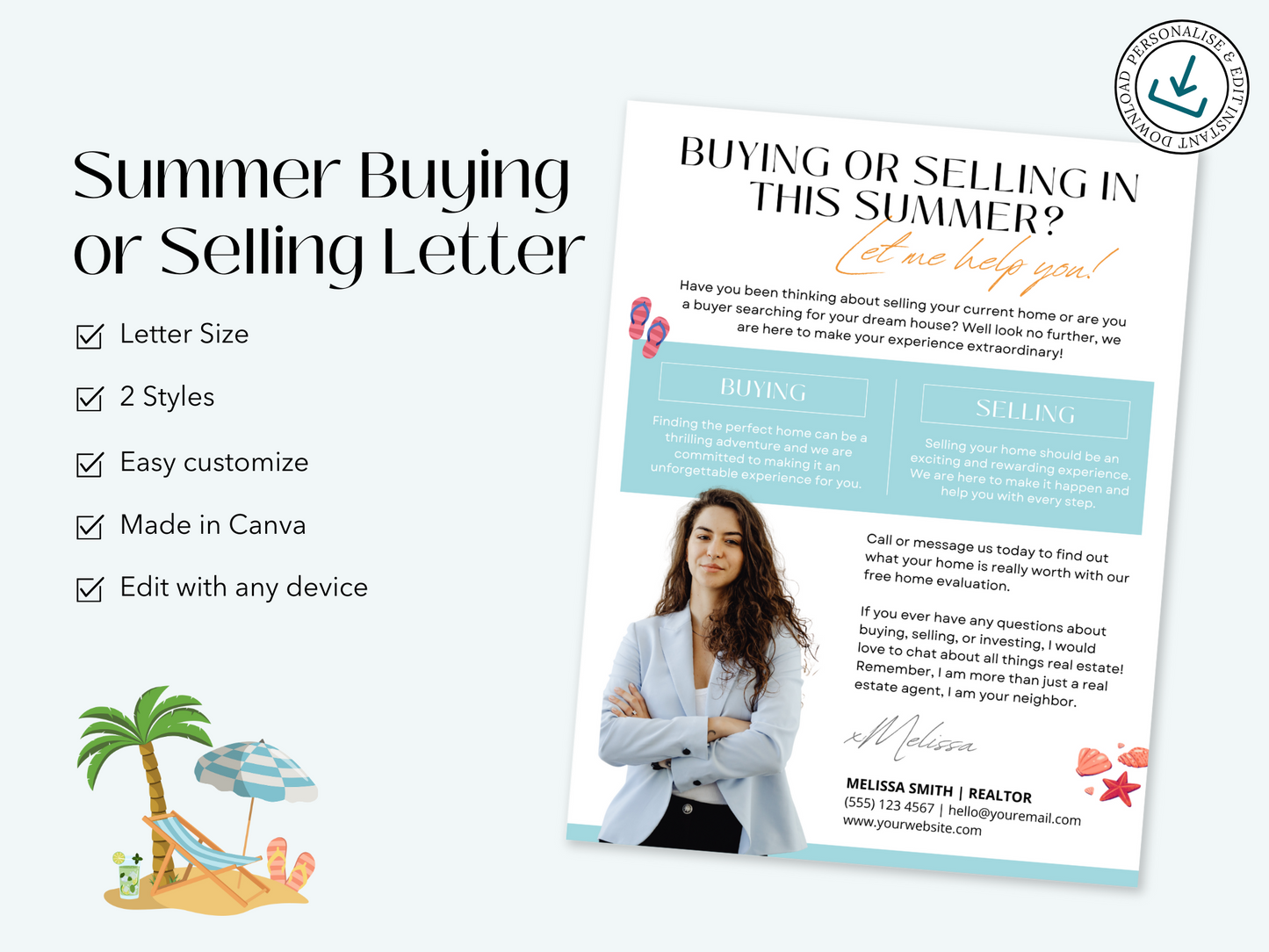 Summer Buying or Selling Letter Vol 01 - Dive into the summer real estate market with valuable insights and tips.