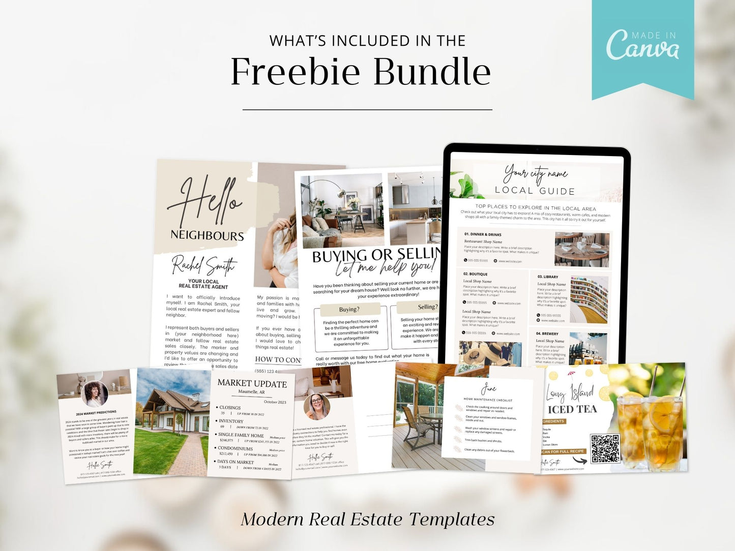 Freebie Bundle - Top-notch real estate templates available for everyone for free.