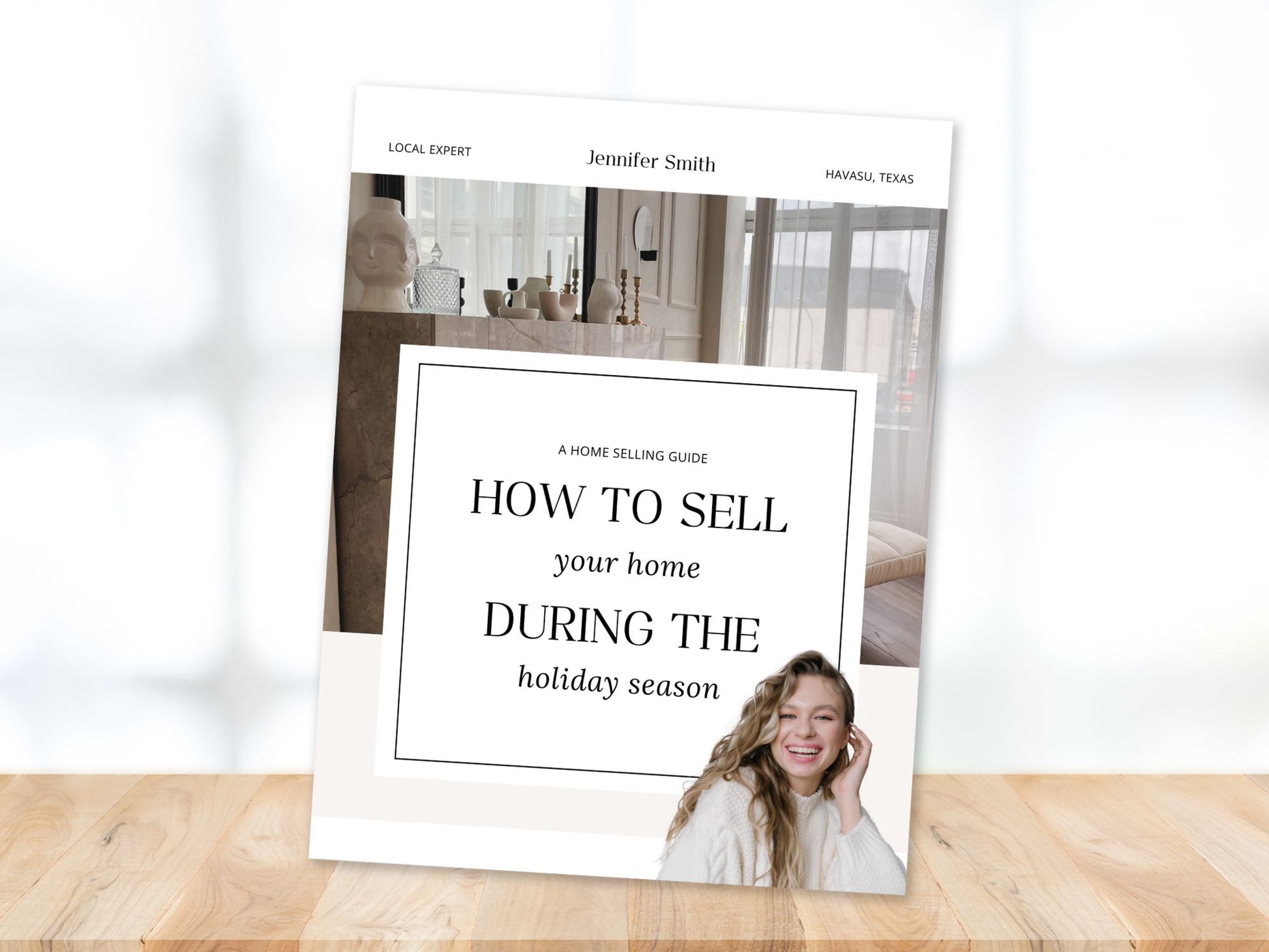 Guide to selling your home during the holiday season with expert strategies for attracting buyers.