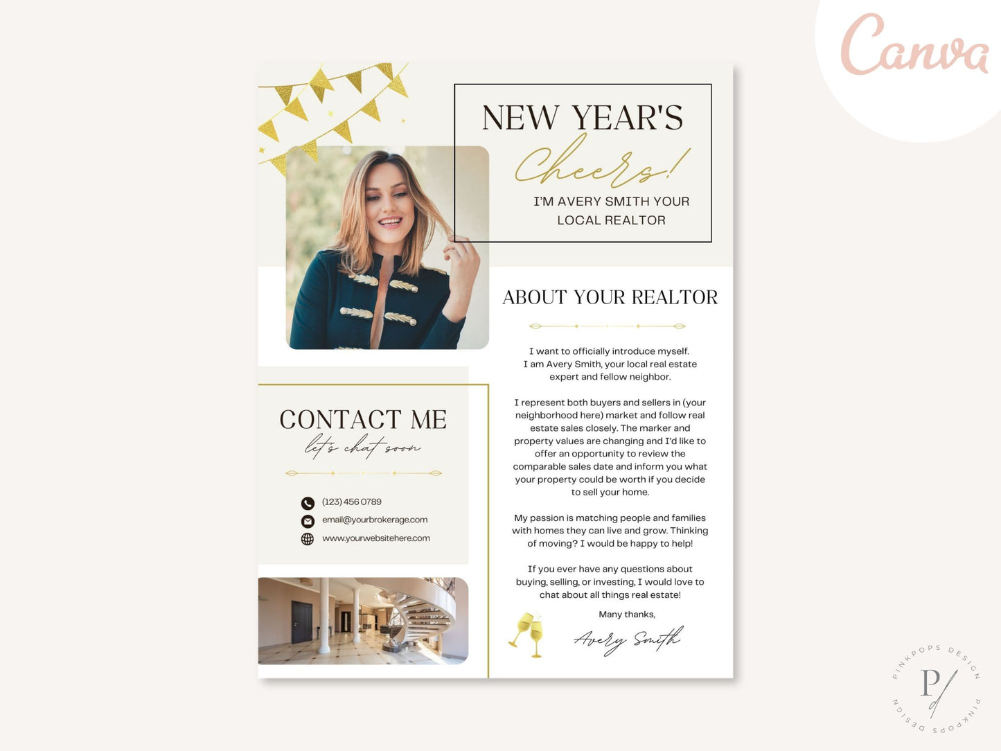 Real Estate New Year Agent Introduction Letter: Creating Personal Connections with Clients and Prospects as the New Year Begins