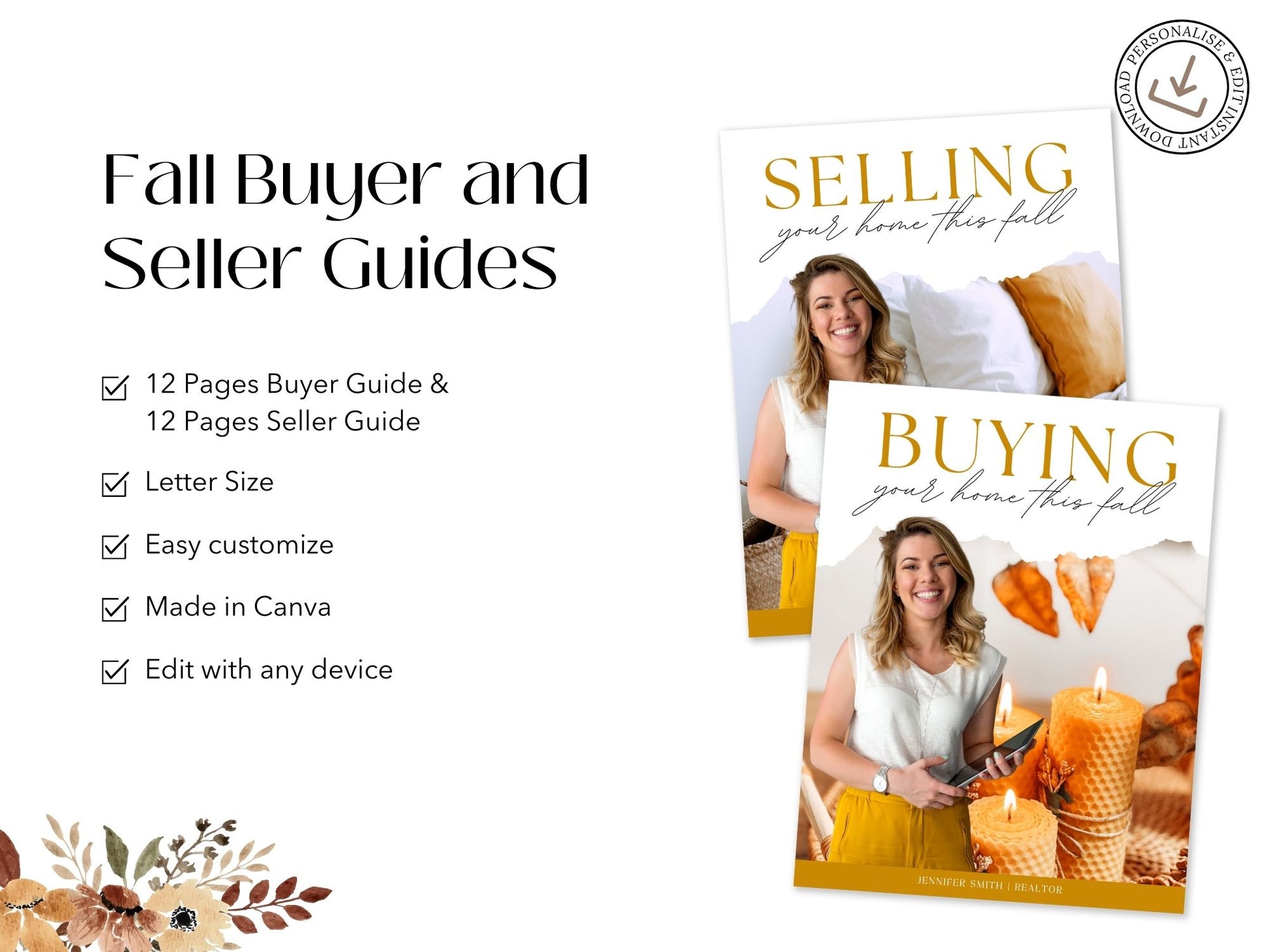 Fall Buyer and Seller Guides Vol 01 - Real estate guides for fall market buyers and sellers.