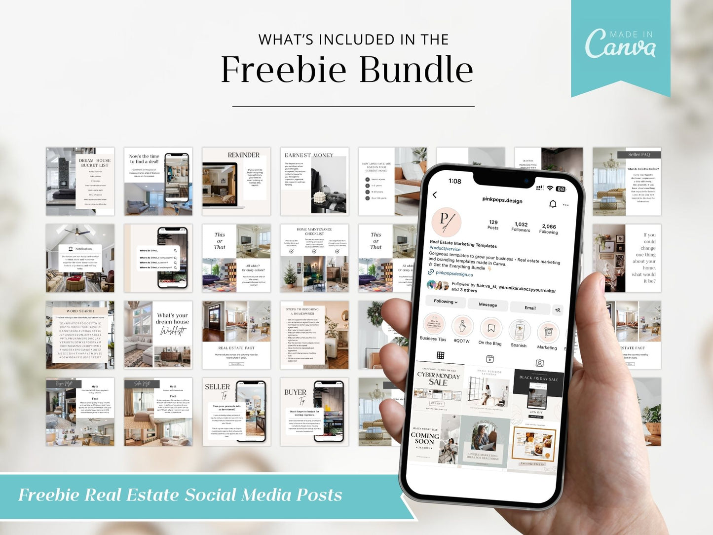 Freebie Bundle - Top-notch real estate templates available for everyone for free.