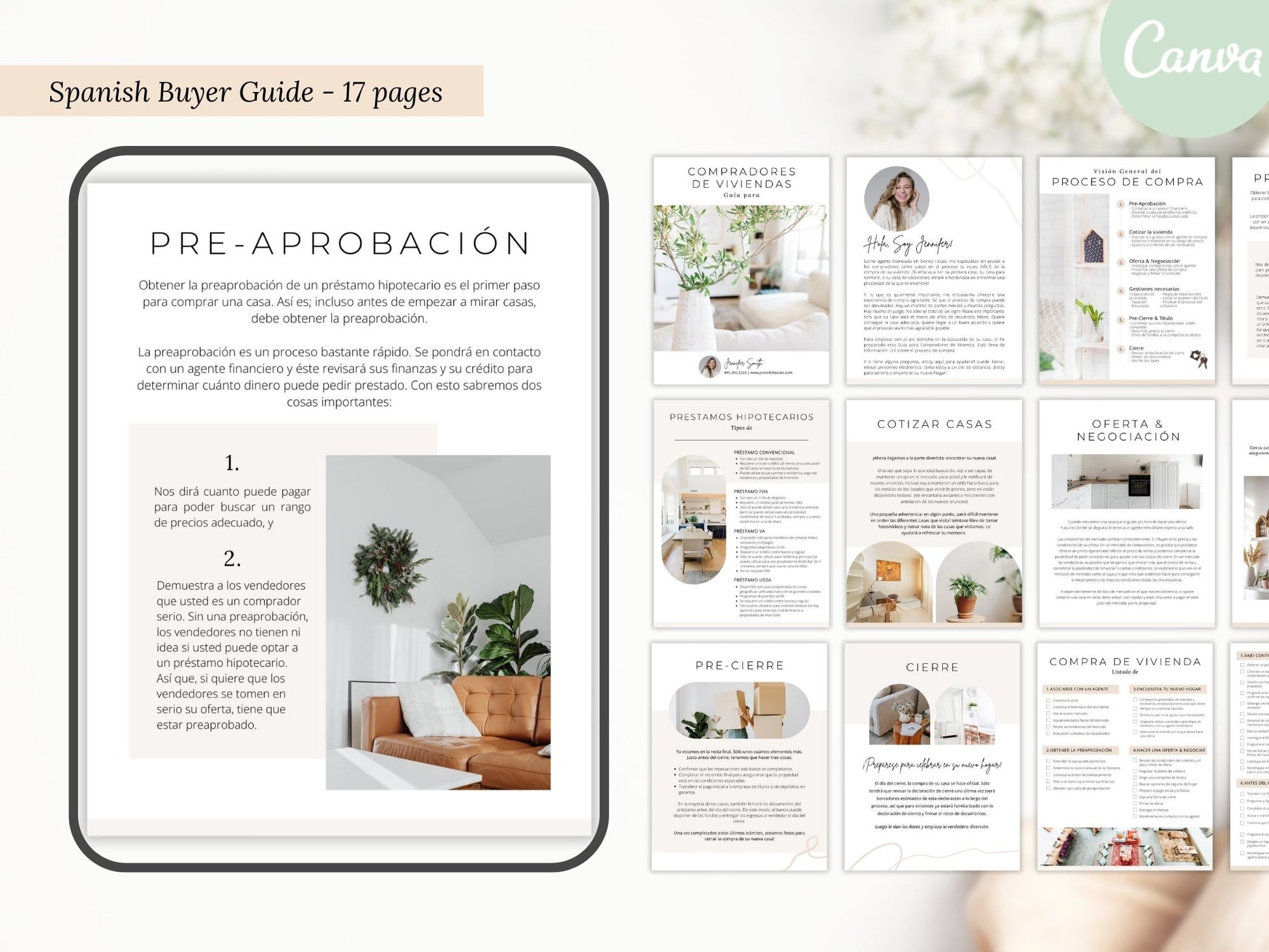 Spanish Buyer, Seller & Mortgage Guide Bundle - Empower Spanish speakers with a comprehensive bundle offering step-by-step instructions and essential insights in Spanish for the entire real estate journey.