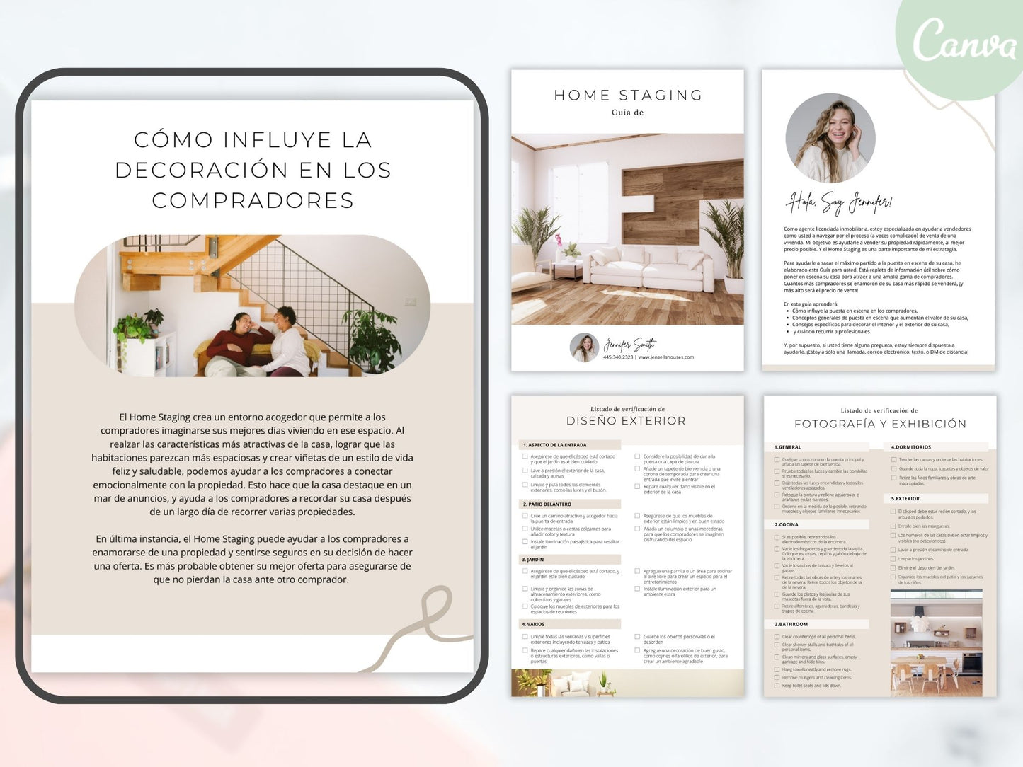 Spanish Minimal Staging Guide - Guide in Spanish designed to showcase the best features of your home in a minimal and attractive way.