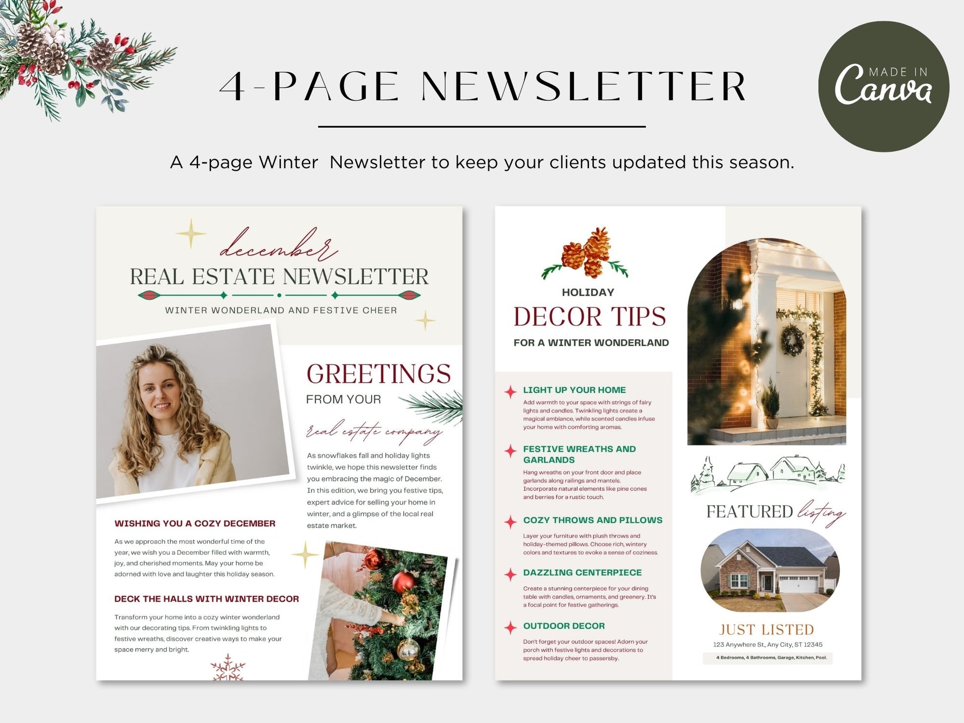 Real Estate Winter Newsletter 2023 - Valuable Insights for the Winter Real Estate Market