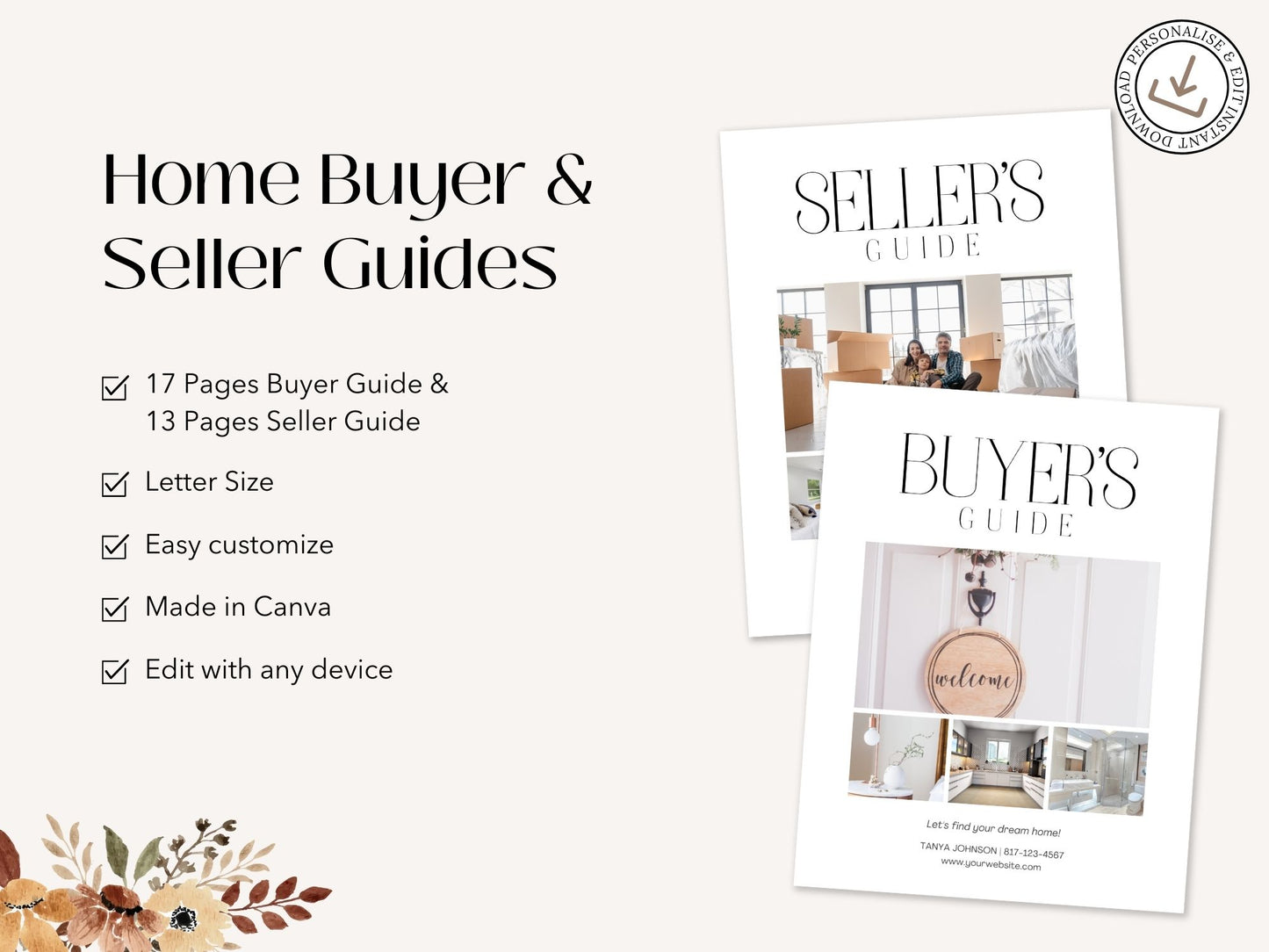 Clean Buyer and Seller Guide Bundle Vol 01- Essential insights for a smooth real estate  journey.