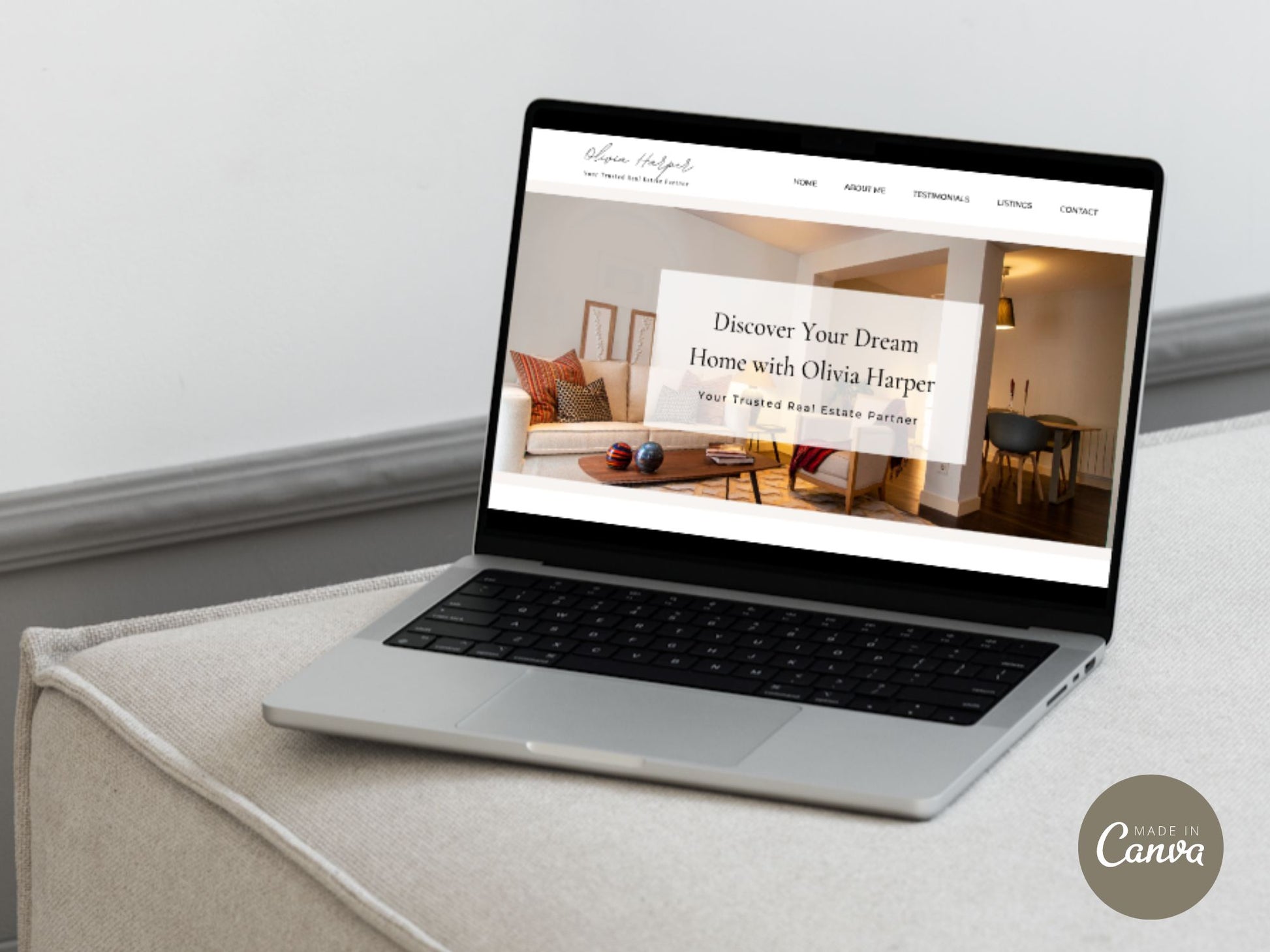 Real Estate Canva Site - Dynamic and versatile online platform for real estate professionals.