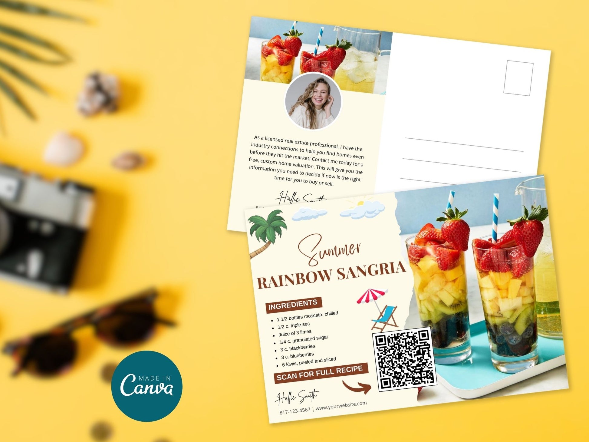 Real Estate Recipe Postcard Bundle - Add a personal touch to your marketing with mouth-watering recipes.