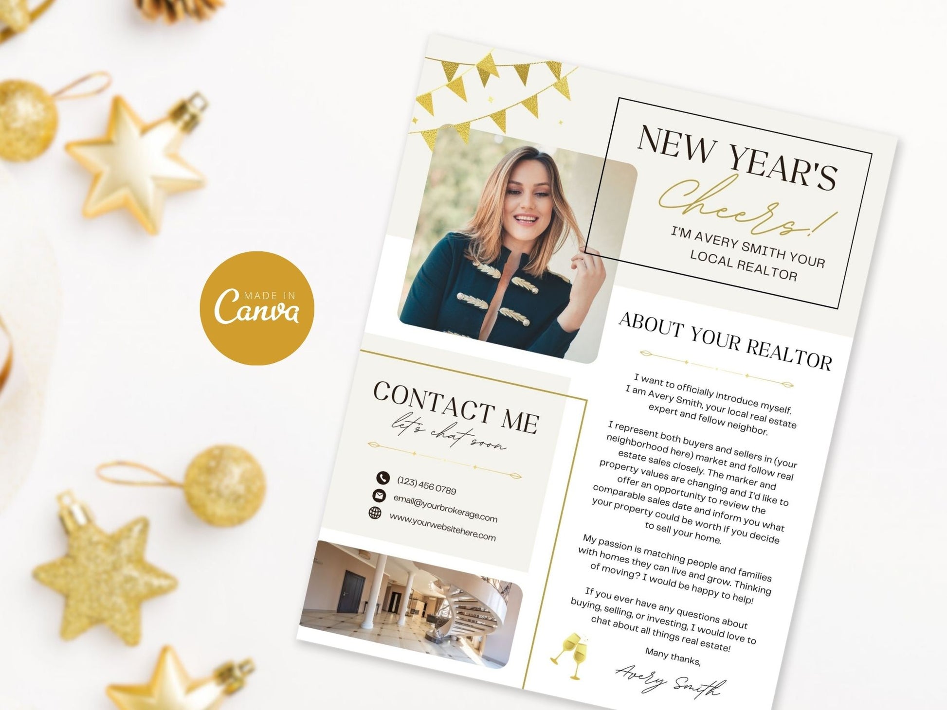 Real Estate New Year Agent Introduction Letter: Creating Personal Connections with Clients and Prospects as the New Year Begins