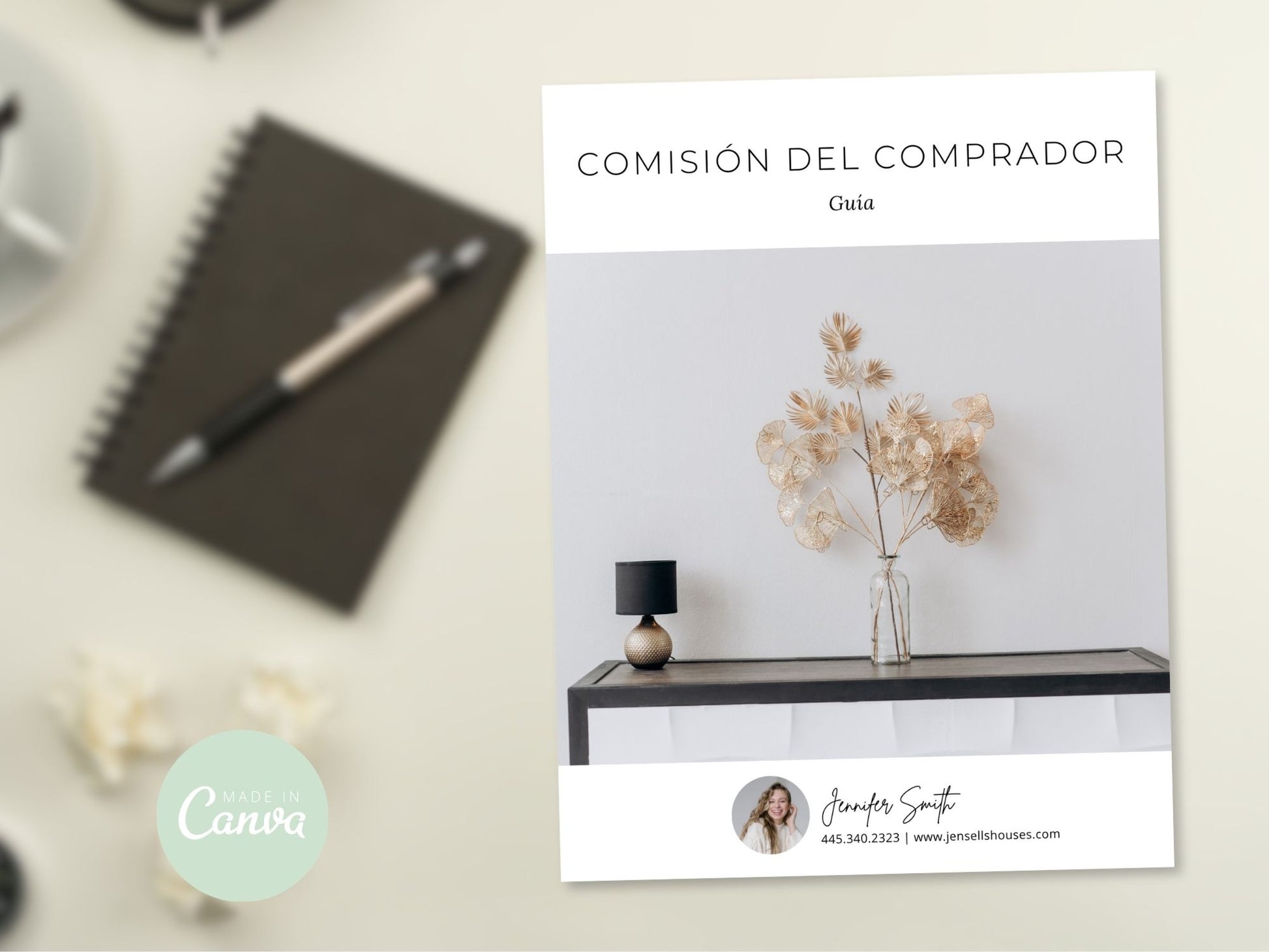 Spanish Minimal Buyer Commission Guide explaining buyer agent fees and commissions.