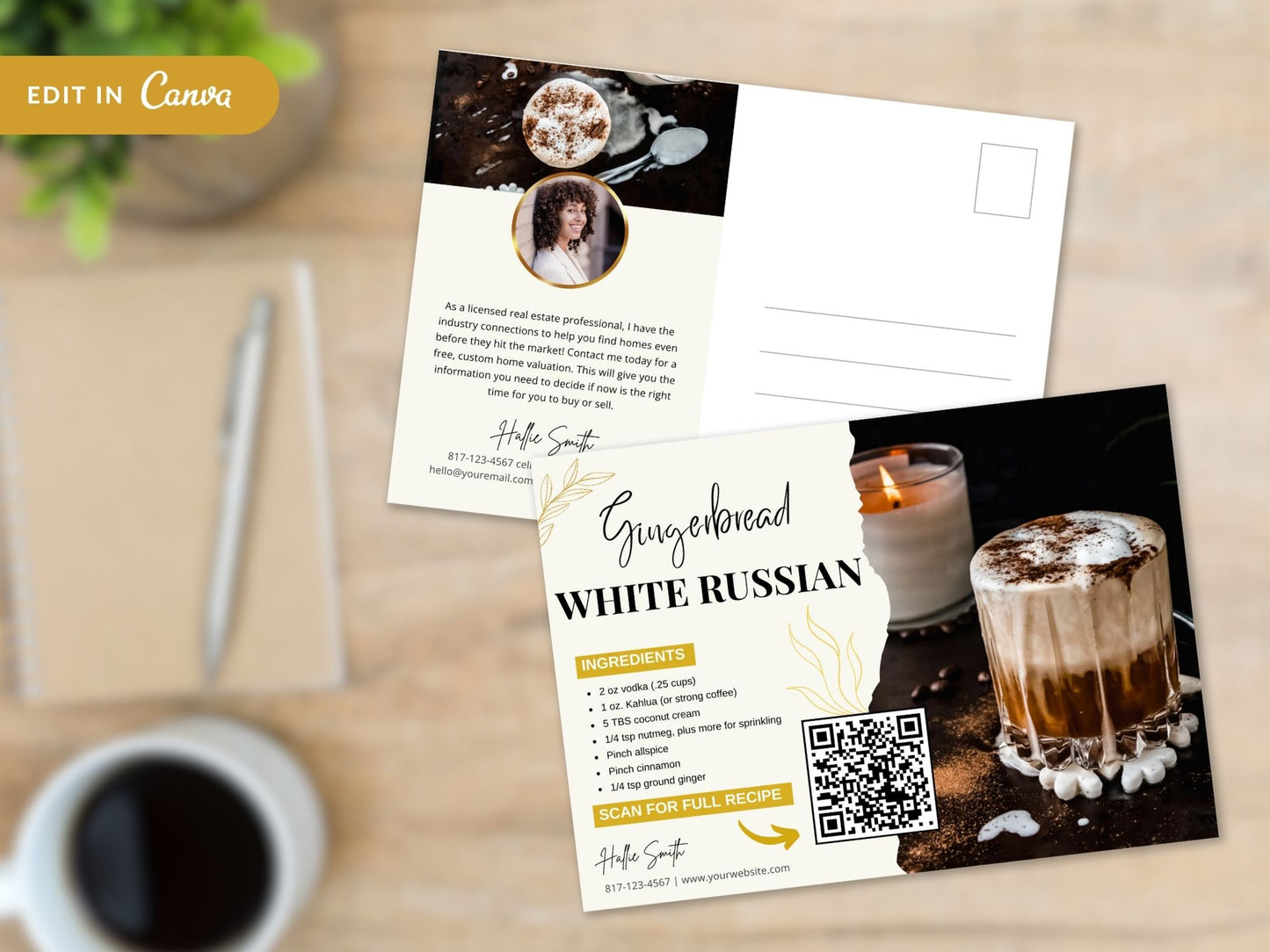 Real Estate Recipe Postcard Bundle - Add a personal touch to your marketing with mouth-watering recipes.