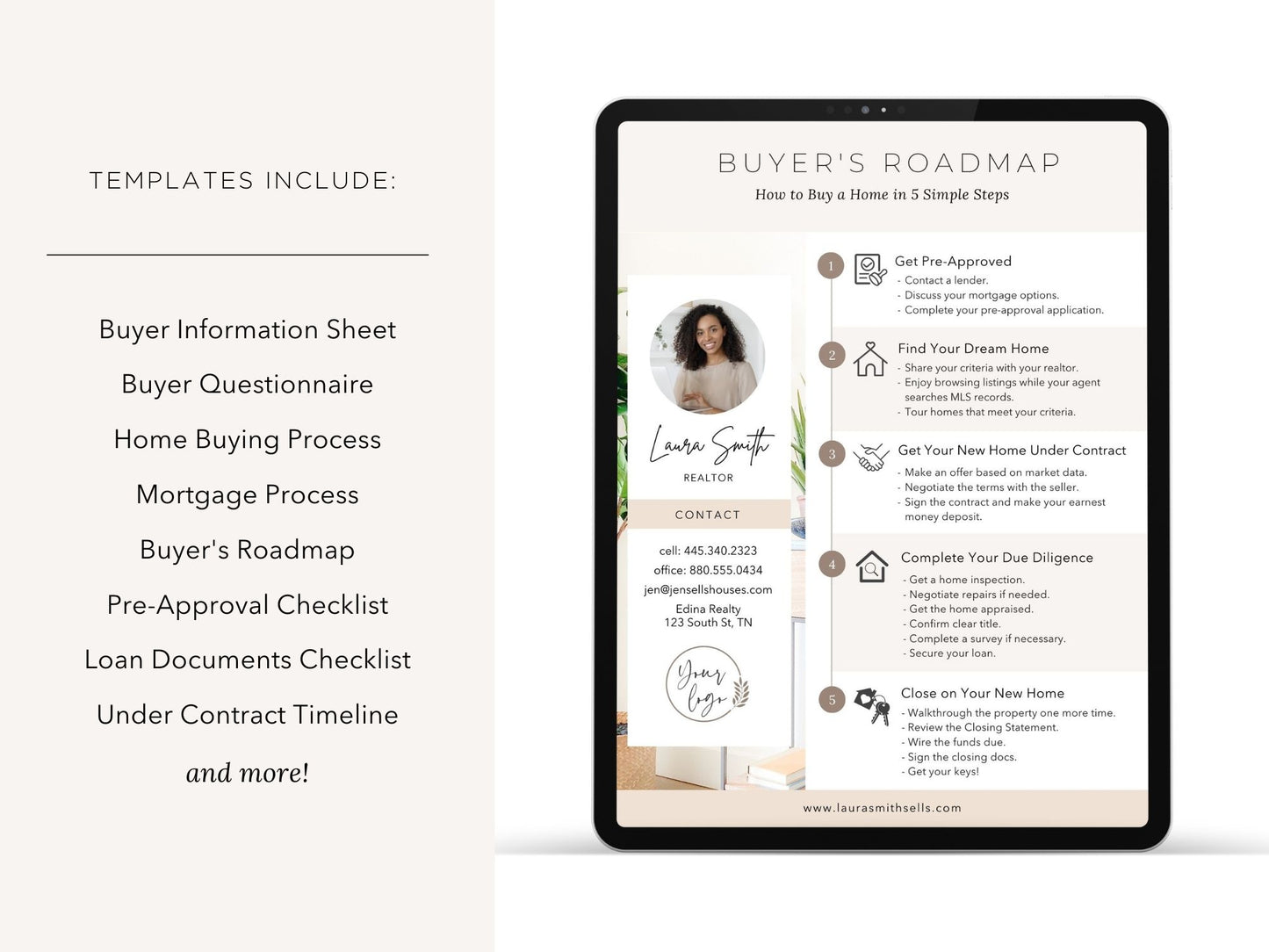 Real Estate Buyer Checklists Bundle - Versatile and editable templates for guiding buyers seamlessly through the real estate buying process, providing comprehensive tools for an organized and informed experience.