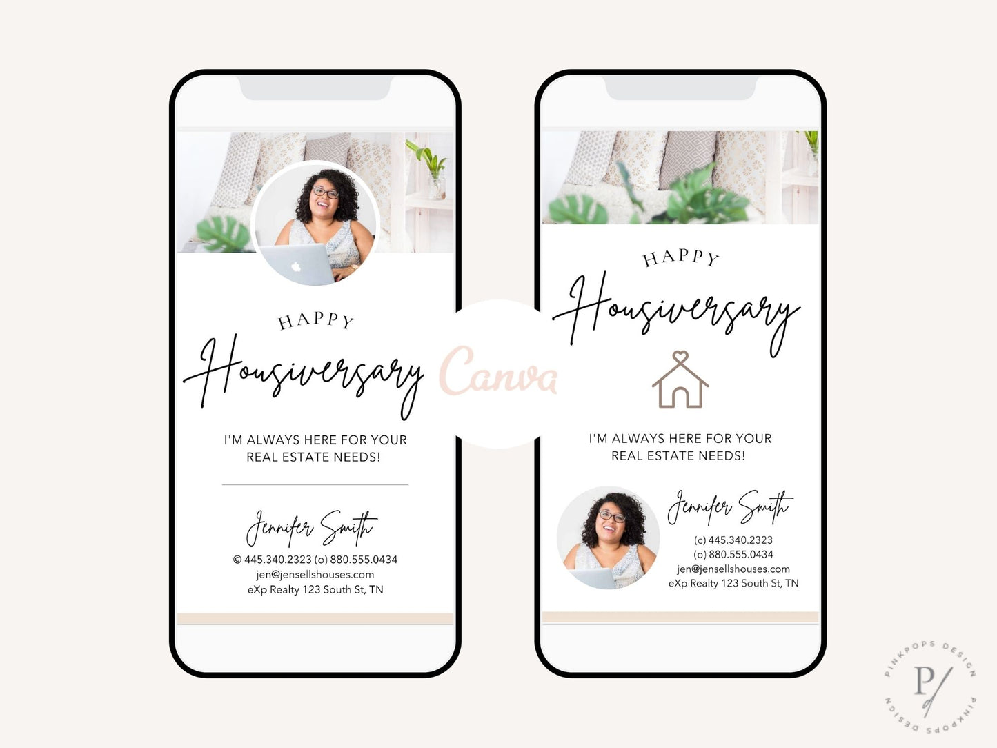 Real Estate Textable Happy Housiversary - Celebrate homeownership milestones with a digital greeting tool for sending personalized and convenient well wishes on the anniversary of a home purchase.