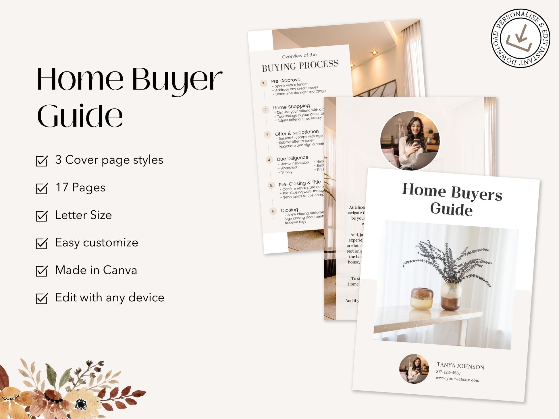 Home Buyer Guide Vol 03 - Empower homebuyers with valuable insights, tips, and checklists. Elevate their home buying experience with this essential resource, guiding them through the real estate journey.