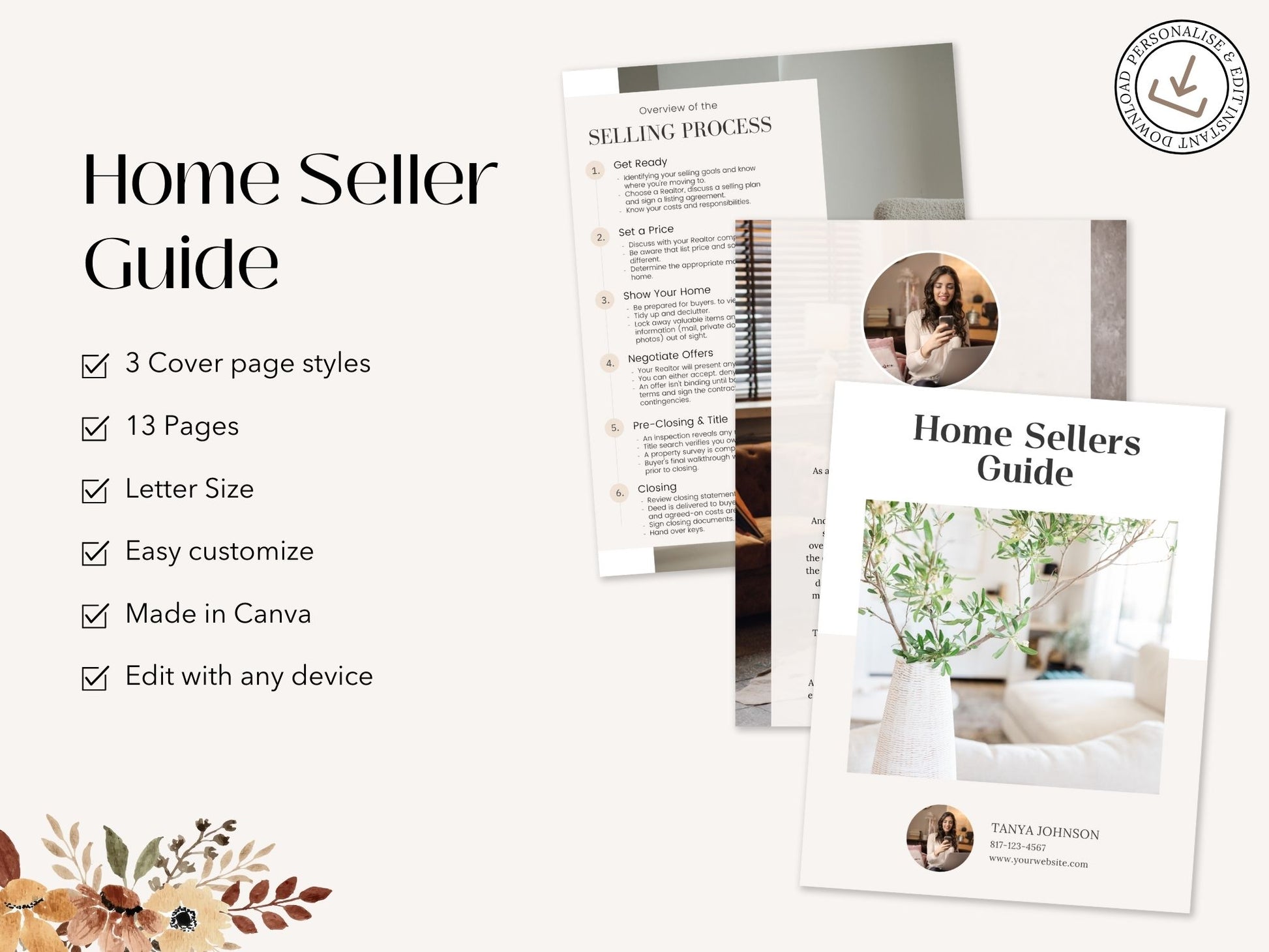 Home Seller Guide Vol 03 - Empower sellers with valuable insights, tips, and checklists. Enhance their selling journey with this essential resource, guiding them through the real estate selling process.